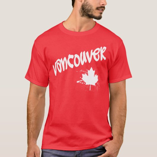 Vancouver Graffiti T-shirt (Voorkant)