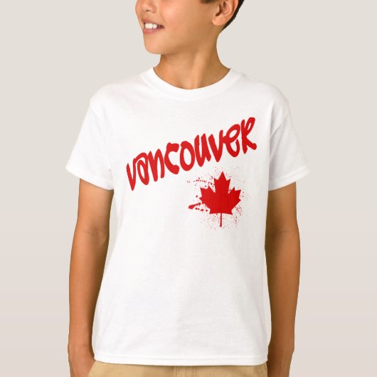Vancouver Graffiti T-shirt (Voorkant)