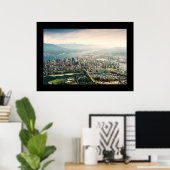 Vancouver (Grenzen) Poster (Thuiskantoor)