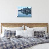Vancouver Harbour Art Print Seascape Art Canvas (Insitu (Slaapkamer))