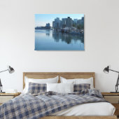 Vancouver Harbour Art Print Seascape Art Canvas (Insitu (Slaapkamer))