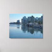 Vancouver Harbour Art Print Seascape Art Canvas (Voorkant)
