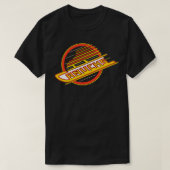 Vancouver Hockey Retro Canucks Schaats Classic TSh T-shirt (Design voorkant)