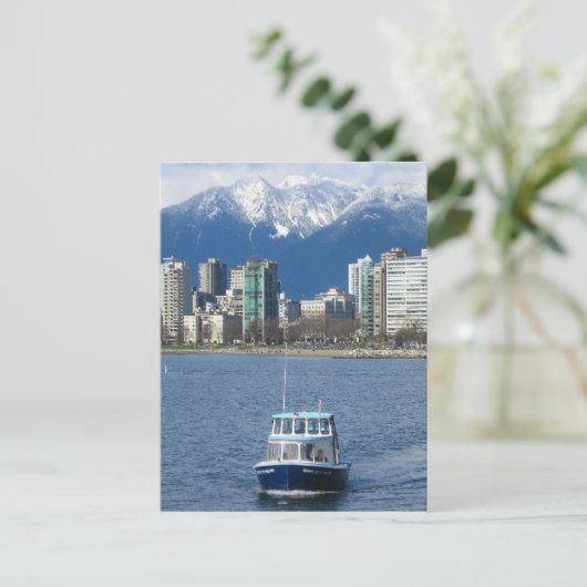 Vancouver in april Briefkaart (Staand voorkant)