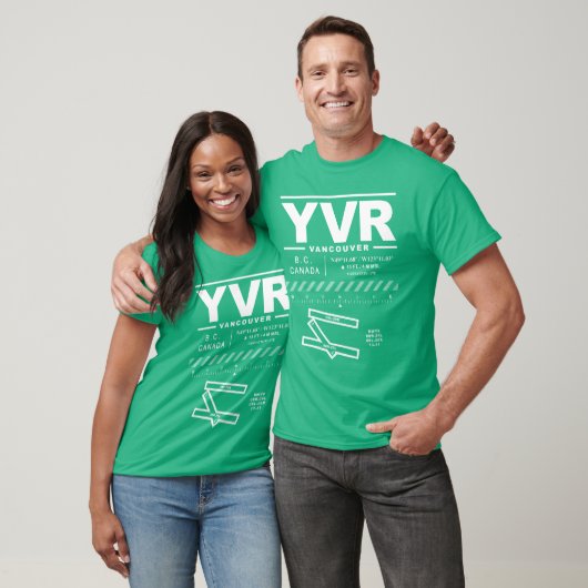 Vancouver International Airport YVR T-shirt (Unisex)