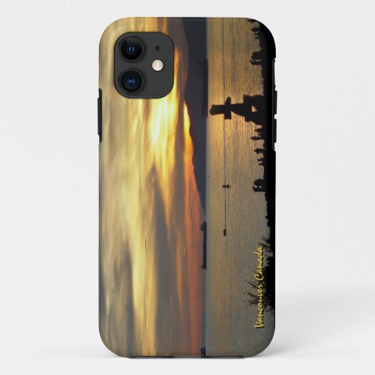 Vancouver iPhone 5 Hoesje Vancouver Sunset Cadeaus (Achterkant)
