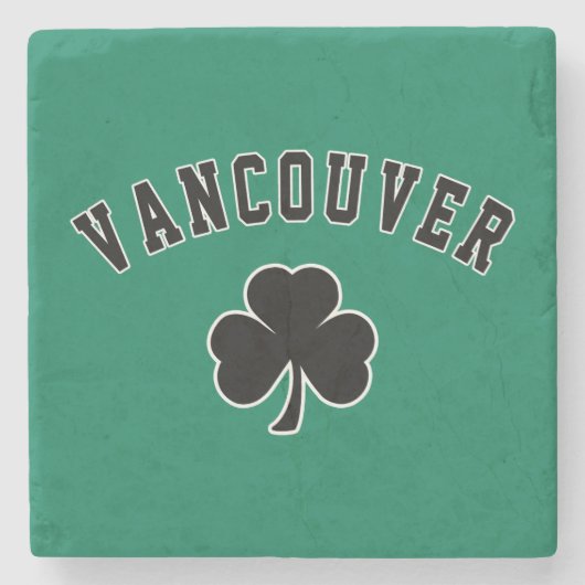 Vancouver Irish Stenen Onderzetter (Voorkant)