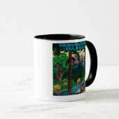 Vancouver Island Adverteren Poster Mok (Voorkant rechts)