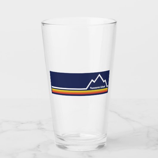 Vancouver Island British Columbia Glas (Voorkant)