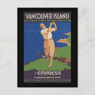 Vancouver Island Golf elke dag van het jaar Briefkaart