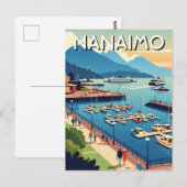 Vancouver Island Nanaimo Reis Briefkaart (Voorkant / Achterkant)