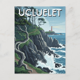 Vancouver Island Ucluelet Reis Briefkaart