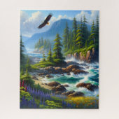 Vancouver Island wilde dieren natuur Art Puzzel Legpuzzel (Verticaal)