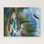 Vancouver Island wilde dieren natuur Art Puzzel Legpuzzel (Horizontaal)