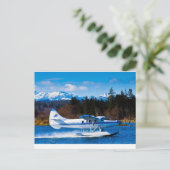 Vancouver Island Zee Plane Briefkaart (Staand voorkant)