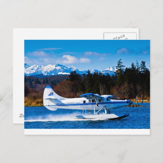 Vancouver Island Zee Plane Briefkaart (Voorkant / Achterkant)