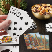 Vancouver-kaarten voor het afspelen van kalveren pokerkaarten (Insitu)