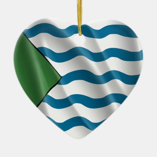 VANCOUVER KERAMISCH ORNAMENT (Voorkant)