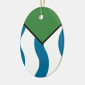 VANCOUVER KERAMISCH ORNAMENT (Links)
