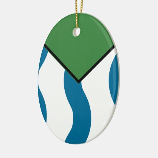 VANCOUVER KERAMISCH ORNAMENT (Links)