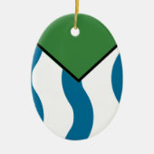 VANCOUVER KERAMISCH ORNAMENT (Voorkant)