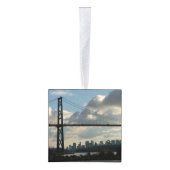 Vancouver-kerstornament, gepersonaliseerd Souvenir Kubus Ornament (Rechts)
