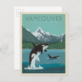 Vancouver | Killer Whales Briefkaart (Voorkant / Achterkant)