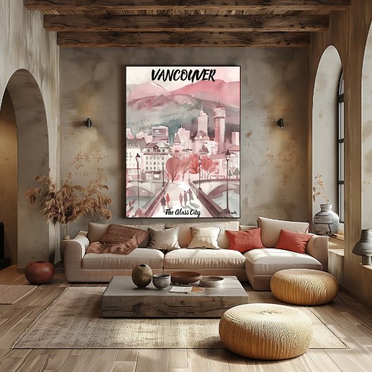 Vancouver: La Ciudad de Cristal Perfect Poster