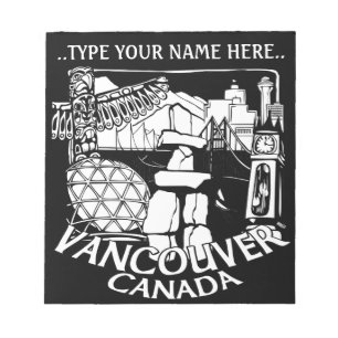 Vancouver-laptop - Aangepast Vancouver Souvenir Notitieblok
