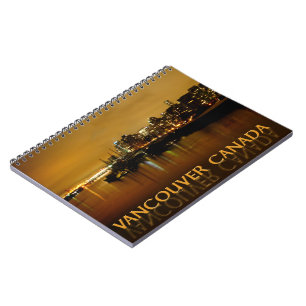 Vancouver-laptop Vancouver Cityscape Souvenir Notitieboek