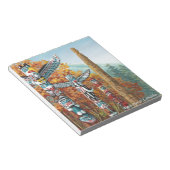Vancouver-laptop Vancouver Totem Poles Souvenir Notitieblok (Schuin)