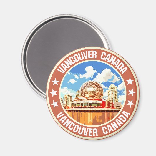 Vancouver Magneet (Voorkant / Achterkant)