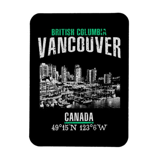 Vancouver Magneet (Verticaal)