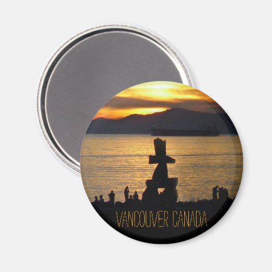 Vancouver Magnet Souvenir Custom Vancouver Magnete (Voorkant / Achterkant)