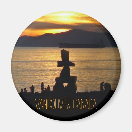 Vancouver Magnet Souvenir Custom Vancouver Magnete (Voorkant)
