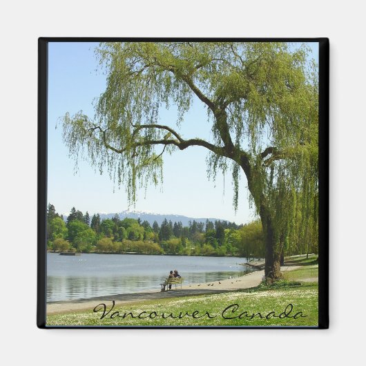 Vancouver Magnet Souvenir Magnet-Buttonnen en cade (Voorkant)