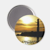 Vancouver Magnet Souvenir Sunset Beach Magnets (Voorkant / Achterkant)