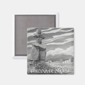Vancouver Magnet Souvenir Vancouver Landmark Gifts (Voorkant / Achterkant)