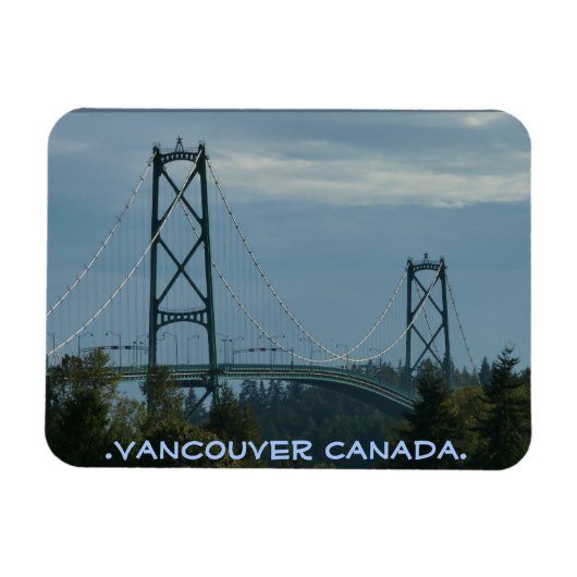 Vancouver Magnet Vancouver CN Gepersonaliseerd Mag Magneet (Horizontaal)