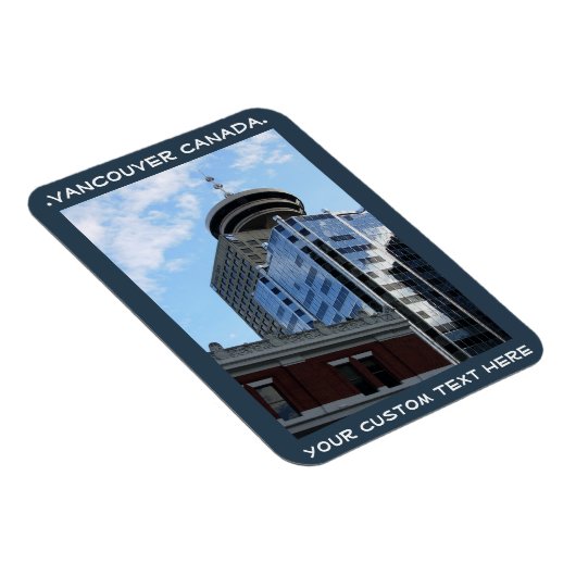 Vancouver Magnet Vancouver CN Gepersonaliseerd Mag Magneet (Rechterzijde)