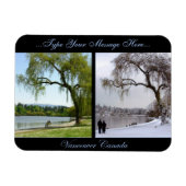 Vancouver Magnet Vancouver CN Gepersonaliseerd Mag Magneet (Horizontaal)