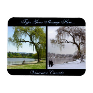 Vancouver Magnet Vancouver CN Gepersonaliseerd Mag Magneet