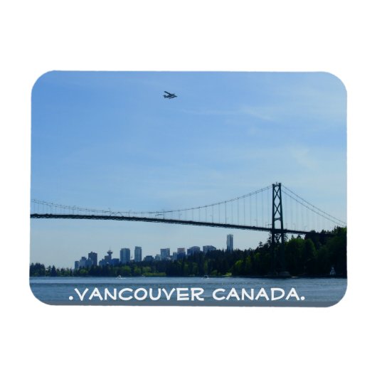 Vancouver Magnet Vancouver CN Gepersonaliseerd Mag Magneet (Horizontaal)