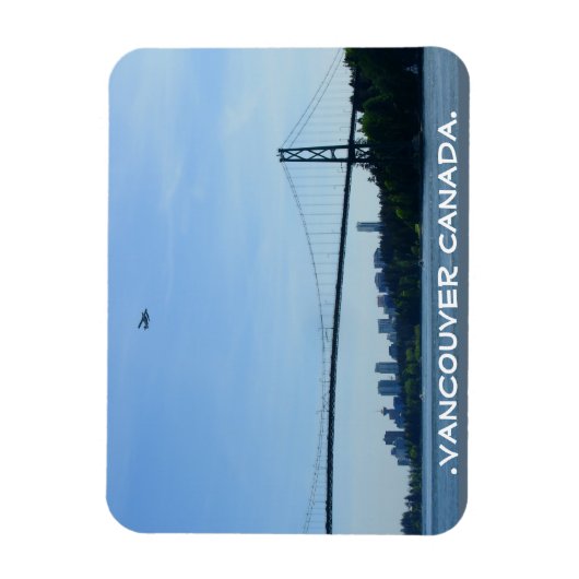 Vancouver Magnet Vancouver CN Gepersonaliseerd Mag Magneet (Verticaal)