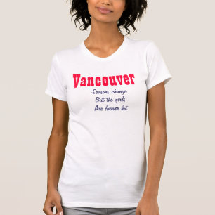 Vancouver-meisjes T-shirt
