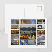 Vancouver met meerdere afbeeldingen briefkaart (Voorkant / Achterkant)