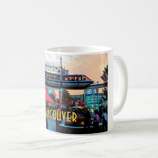 Vancouver-Mok Koffiemok (Voorkant rechts)