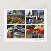 Vancouver multi-afbeelding 2 briefkaart (Voorkant)