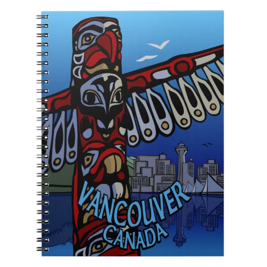 Vancouver Notitieboek Landmark Souvenir Journal (Voorkant)