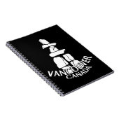 Vancouver Notitieboek Landmark Souvenir Journal (Rechterzijde)